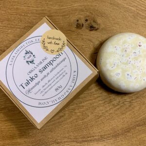 tahke šampoon himaalaja soola ja sidrunheinaga, orgaaniline toode, valmistatud käsitööna, Eesti käsitöö. Aas Kairi Butiik